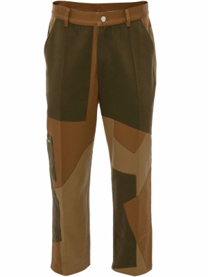

Patchwork Fatigue trousers, JW Anderson Patchwork Fatigue trousers