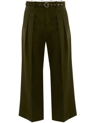 

Pressed-crease tailored trousers, JW Anderson Pressed-crease tailored trousers