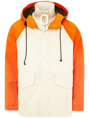

Two-tone hooded jacket, JW Anderson Two-tone hooded jacket