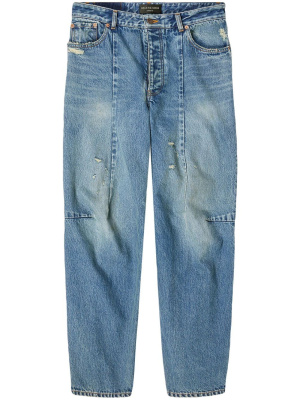 

Ripped tapered jeans, Balenciaga Ripped tapered jeans