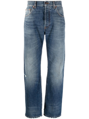

Raw edge slim-cut jeans, Balenciaga Raw edge slim-cut jeans