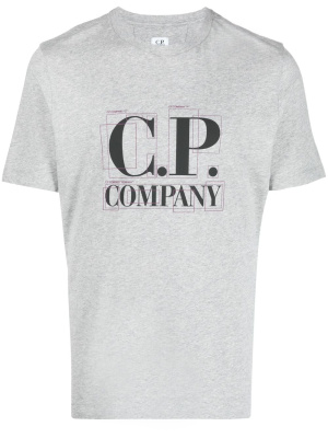 

Logo print short-sleeve T-shirt, C.P. Company Logo print short-sleeve T-shirt