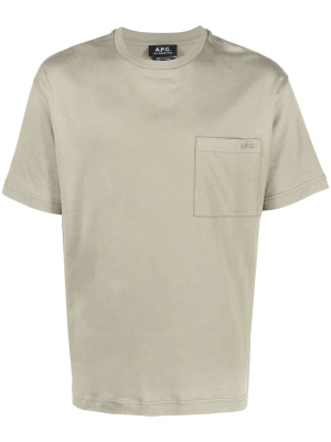 

Chest-pocket cotton T-shirt, A.P.C. Chest-pocket cotton T-shirt