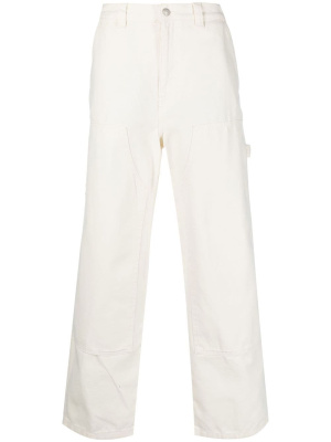 

Logo-patch wide-leg jeans, Stüssy Logo-patch wide-leg jeans