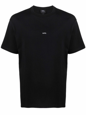 

Logo-print T-shirt, A.P.C. Logo-print T-shirt