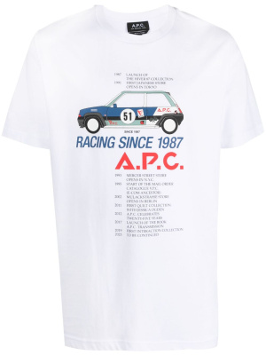 

Martin graphic-print T-shirt, A.P.C. Martin graphic-print T-shirt