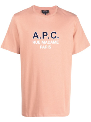 

Logo-print cotton T-shirt, A.P.C. Logo-print cotton T-shirt