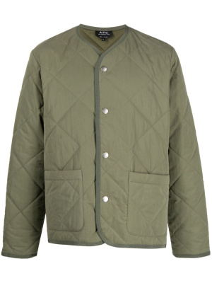 

Julien diamond-quilted jacket, A.P.C. Julien diamond-quilted jacket