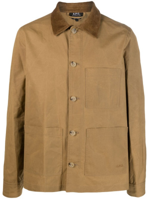 

Corduroy-collar shirt jacket, A.P.C. Corduroy-collar shirt jacket
