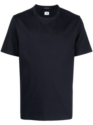 

Logo-embroidered cotton T-shirt, C.P. Company Logo-embroidered cotton T-shirt