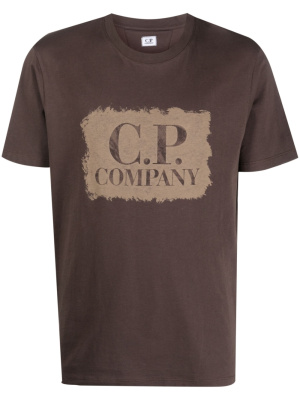 

Logo-print cotton T-shirt, C.P. Company Logo-print cotton T-shirt