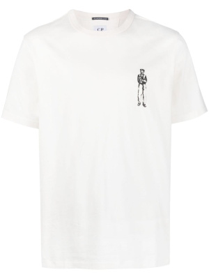 

Logo-print cotton T-shirt, C.P. Company Logo-print cotton T-shirt