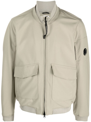 

Lens-detail zip-up bomber jacket, C.P. Company Lens-detail zip-up bomber jacket