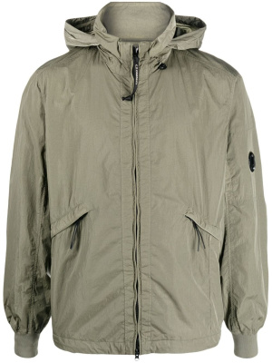 

Concealed-hood zip-up jacket, C.P. Company Concealed-hood zip-up jacket