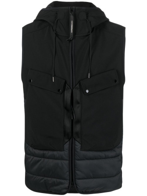 

Goggles-detail quilted vest, C.P. Company Goggles-detail quilted vest