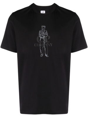 

Graphic-print cotton T-shirt, C.P. Company Graphic-print cotton T-shirt