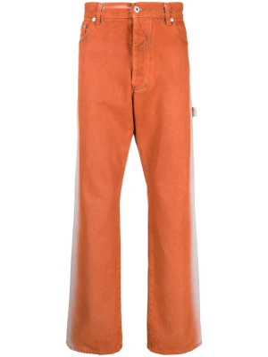 

Gradient-effect straight-leg jeans, Heron Preston Gradient-effect straight-leg jeans