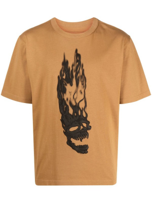 

Graphic-print cotton T-shirt, Heron Preston Graphic-print cotton T-shirt
