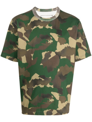 

Camouflage organic-cotton T-shirt, Heron Preston Camouflage organic-cotton T-shirt