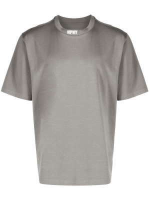 

Logo-patch crew neck T-shirt, Heron Preston Logo-patch crew neck T-shirt