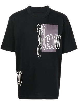 

Gothic colour-block T-shirt, Heron Preston Gothic colour-block T-shirt