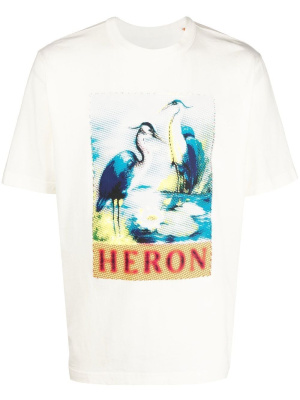 

Bird logo-print T-shirt, Heron Preston Bird logo-print T-shirt