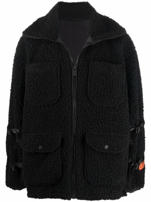 

Zip-fastening fleece jacket, Heron Preston Zip-fastening fleece jacket