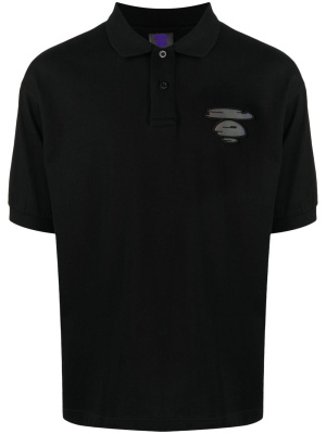 

Graphic-print polo shirt, AAPE BY *A BATHING APE® Graphic-print polo shirt