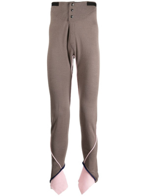 

Slim-leg panelled wool trousers, Kiko Kostadinov Slim-leg panelled wool trousers