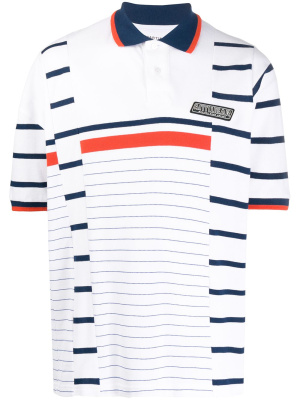 

Striped polo shirt, Martine Rose Striped polo shirt