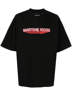 

Logo-print oversized T-shirt, Martine Rose Logo-print oversized T-shirt