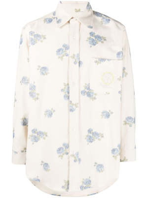 

Floral-print cotton shirt, Martine Rose Floral-print cotton shirt