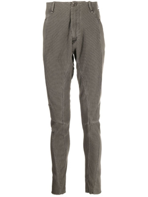 

Waffle-knit tapered-leg trousers, Masnada Waffle-knit tapered-leg trousers