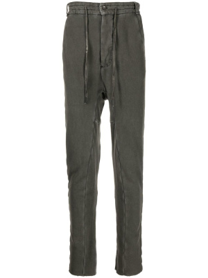 

Drawstring-waist drop-crotch trousers, Masnada Drawstring-waist drop-crotch trousers