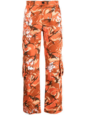 

Camouflage-print cargo pants, Martine Rose Camouflage-print cargo pants