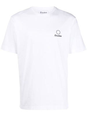 

Wonder Logo organic-cotton T-shirt, Etudes Wonder Logo organic-cotton T-shirt