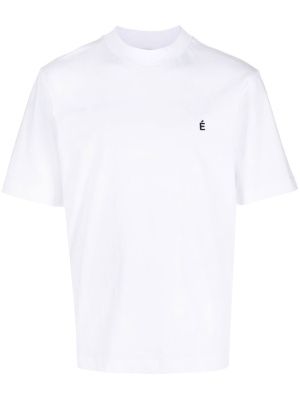 

Logo-embroidered oversize T-shirt, Etudes Logo-embroidered oversize T-shirt