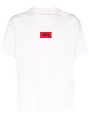 

Logo print T-shirt, 424 Logo print T-shirt