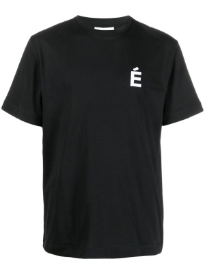 

Chest logo-print detail T-shirt, Etudes Chest logo-print detail T-shirt