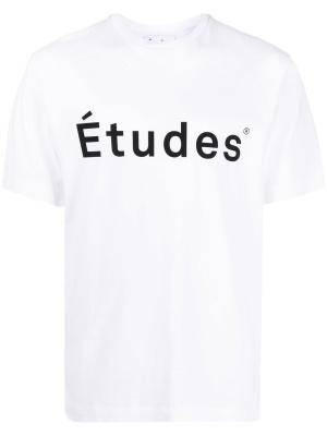 

Wonder logo-print T-shirt, Etudes Wonder logo-print T-shirt