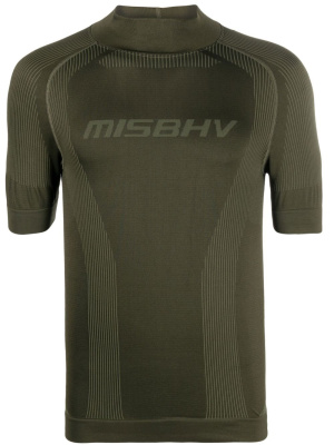 

Logo print fitted top, MISBHV Logo print fitted top