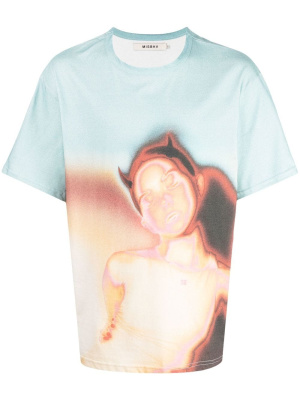 

Graphic-print short-sleeved T-shirt, MISBHV Graphic-print short-sleeved T-shirt