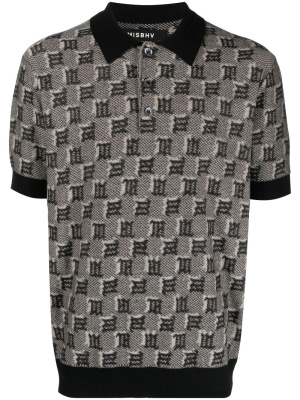

Logo-jacquard polo shirt, MISBHV Logo-jacquard polo shirt