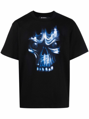 

Skull-print cotton T-shirt, MISBHV Skull-print cotton T-shirt