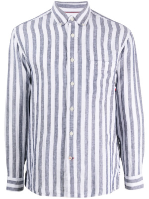 

Stripe-pattern linen shirt, Tommy Hilfiger Stripe-pattern linen shirt