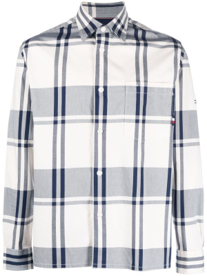

Check-pattern cotton shirt, Tommy Hilfiger Check-pattern cotton shirt