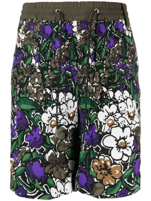 

Floral-print Bermuda shorts, Sacai Floral-print Bermuda shorts