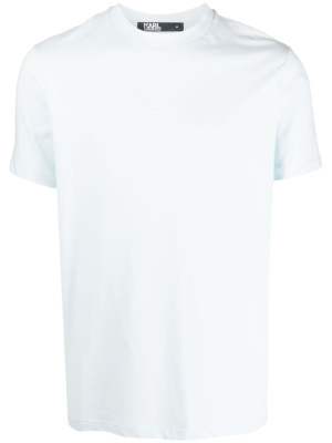 

Crew-neck stretch-cotton T-shirt, Karl Lagerfeld Crew-neck stretch-cotton T-shirt