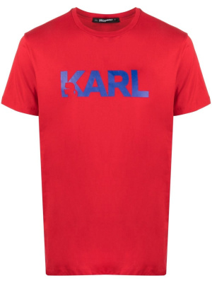 

Logo-print T-shirt, Karl Lagerfeld Logo-print T-shirt