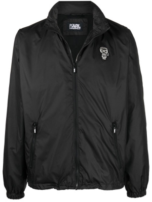 

Ikonik patch bomber jacket, Karl Lagerfeld Ikonik patch bomber jacket